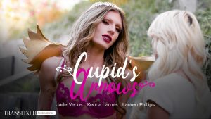 Transfixed - Cupid’s Arrows – Kenna James, Lauren Phillips, Jade Venus - Full Porn Video!