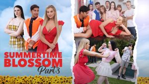 Teen Pies – Summertime Blossom Part 3: Blooming Revenge – Hazel Moore, Blake Blossom, Em Indica, Max Fills, Elias Cash - Full Porn Video!