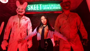 Exxxtra Small – Five Fucks At Skeet’s – Asia Lee - Full Porn Video!